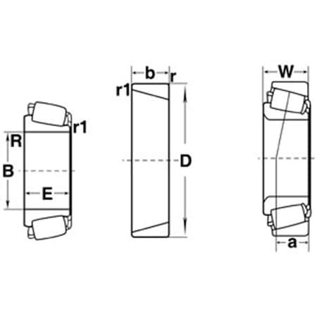 Aftermarket Cup Bearing 15125